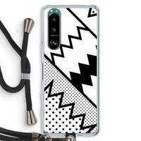 Pop Art #5: Sony Xperia 5 III Transparant Hoesje met koord