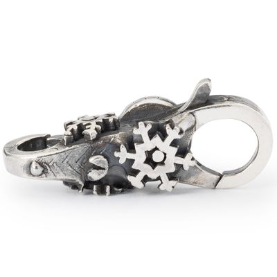Trollbeads TAGLO-00111 Slot Sneeuwdeken zilver-parelmoer