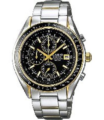 Horlogeband Casio EF-503SG / 10224606 Staal Bi-Color 20mm