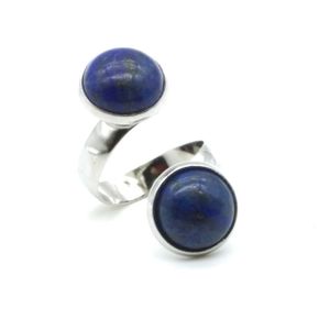 Verstelbare Ring met Lapis Lazuli Edelstenen - Sieraden - Spiritueelboek.nl