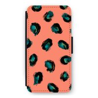 Pink Cheetah: iPhone 11 Flip Hoesje