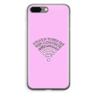 Home Is Where The Wifi Is: iPhone 8 Plus Transparant Hoesje