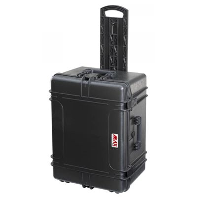 Plastica Panaro MAX620H340STR apparatuurtas Trolleytas Zwart