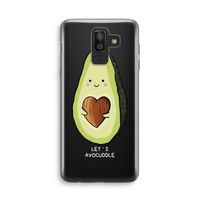 Avocuddle: Samsung Galaxy J8 (2018) Transparant Hoesje