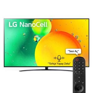 LG NanoCell 43NANO766QA tv 109,2 cm (43") 4K Ultra HD Smart TV Wifi Zwart