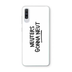 Neuters: Samsung Galaxy A70 Transparant Hoesje