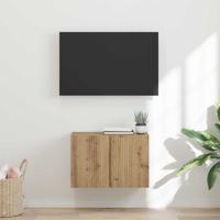 TV-wandkast Artisan Eiken 59,5 x 31 x 40 cm Bewerkt hout