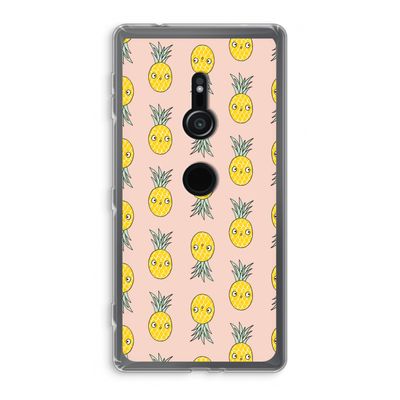 Ananas: Sony Xperia XZ2 Transparant Hoesje