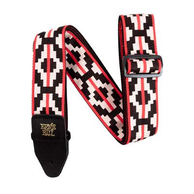 Ernie Ball 5322 Jacquard Gitaarband Ristra Red - Op = op