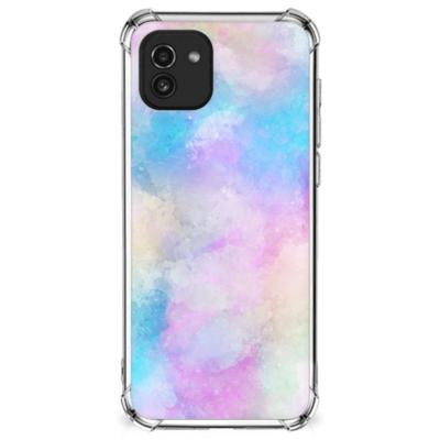 Back Cover Samsung Galaxy A03 Watercolor Light Back Cover Samsung Galaxy A03 Watercolor Light