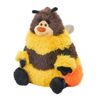 Wild Republic bij knuffel - pluche - 40 cm - tuindieren knuffel - insect - dierenknuffel