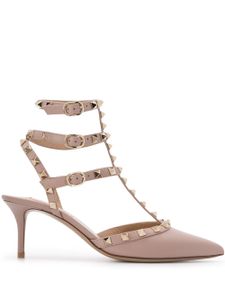 Valentino Garavani escarpins Rockstud 65 - Tons neutres