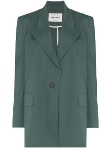 Low Classic blazer à simple boutonnage - Vert