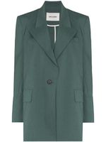 Low Classic blazer à simple boutonnage - Vert