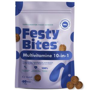 FestyBites Multivitaminen 10-in-1 supplement hond 2 x 180 g