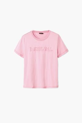 Glanzend T-shirt Desigual - RED - L