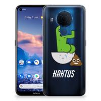 Nokia 5.4 Telefoonhoesje met Naam Cactus Poo