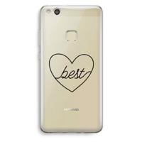 Best heart black: Huawei Ascend P10 Lite Transparant Hoesje