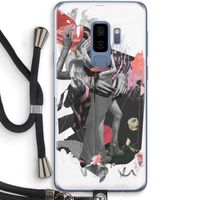 Dissimulation du réel: Samsung Galaxy S9 Plus Transparant Hoesje met koord