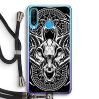 Oh Deer: Huawei P30 Lite Transparant Hoesje met koord