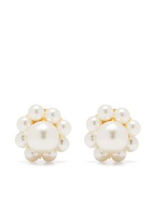 Simone Rocha boucles d'oreille à perles