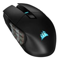 Gamingmuis - Draadloos - CORSAIR - SCIMITAR ELITE RGB Draadloos - 16 programmeerbare knoppen - 150 uur batterijduur - Zwart (CH-9314311-EU)