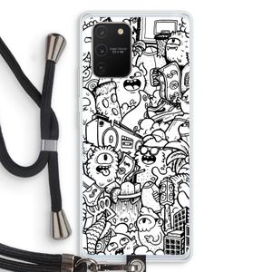 Vexx City #2: Samsung Galaxy S10 Lite Transparant Hoesje met koord