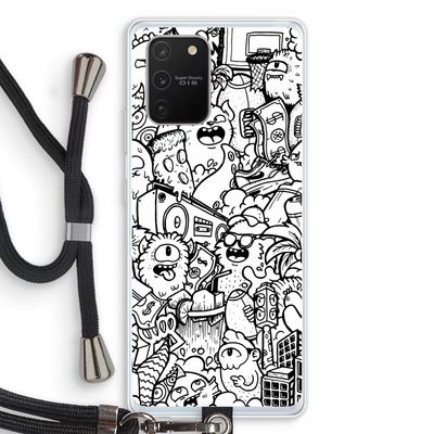 Vexx City #2: Samsung Galaxy S10 Lite Transparant Hoesje met koord