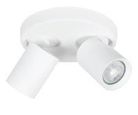 Highlight OpbouwspotOliver 2-lichts mat wit - S7156.00