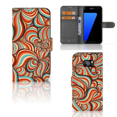 Samsung Galaxy S7 Edge Hoesje Retro