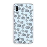 Poezen: Samsung Galaxy A10 Transparant Hoesje