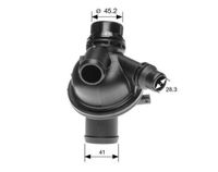 Thermostaat, koelvloeistof TM42103