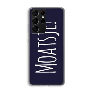 Moatsje!: Samsung Galaxy S21 Ultra Transparant Hoesje