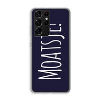 Moatsje!: Samsung Galaxy S21 Ultra Transparant Hoesje