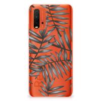 Xiaomi Poco M3 | TPU Case | Leaves Grey