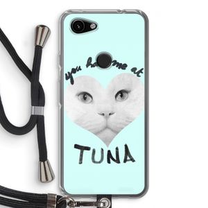 You had me at tuna: Pixel 3a Transparant Hoesje met koord