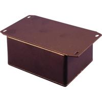 Hammond Electronics 1590BX2FBK Universele behuizing 254 x 70 x 34.5 Aluminium Zwart (RAL 9005) 1 stuk(s)
