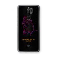 Praying For My Haters: Xiaomi Redmi 9 Transparant Hoesje