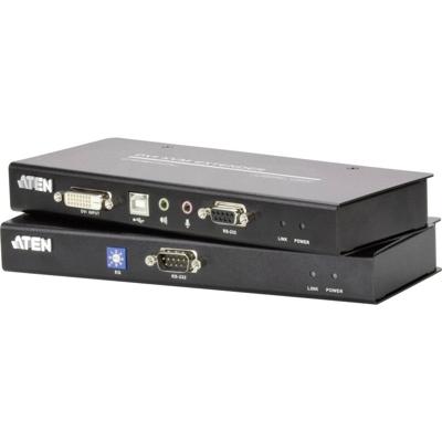 ATEN CE600 Extender (verlenging) DVI, USB-A 2.0 Via netwerkkabel RJ45 60 m