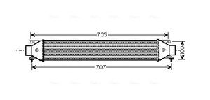 Intercooler, inlaatluchtkoeler FT4392