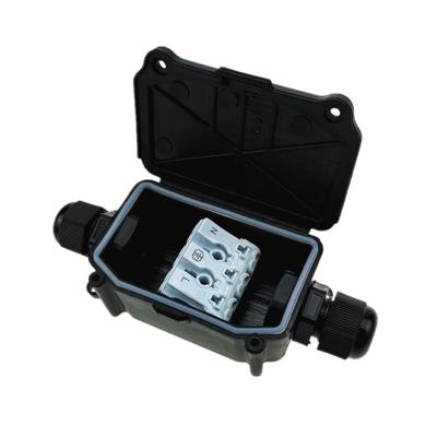 IP66 waterdichte twee-weg aansluitdoos met 923 3-bit druk op type terminal