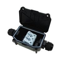 IP66 waterdichte twee-weg aansluitdoos met 923 3-bit druk op type terminal