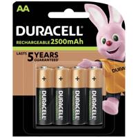 Duracell PreCharged HR06 Oplaadbare AA batterij (penlite) NiMH 2500 mAh 1.2 V 4 stuk(s)