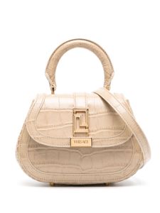 Versace sac cabas mini Greca Goddess - Tons neutres