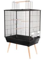 Zolux Neo Jili H80 vogelkooi Zwart