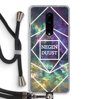 Negenduust ruimte: OnePlus 8 Transparant Hoesje met koord
