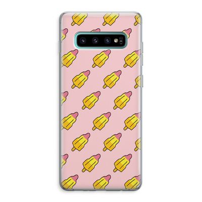 Waterijsjes: Samsung Galaxy S10 Plus Transparant Hoesje