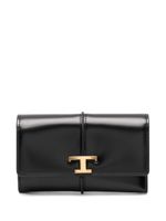 Tod's T Timeless leather wallet - Noir