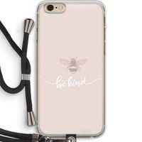 Be(e) kind: iPhone 6 PLUS / 6S PLUS Transparant Hoesje met koord