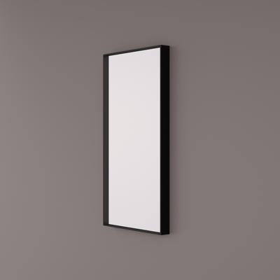 Spiegel Hipp Design SPV 9200 Rechthoek 35x80 cm Met Frame Mat Zwart